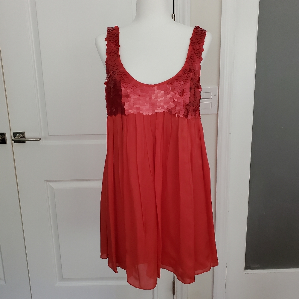 Beautiful Bebe Red Tomato Dress.